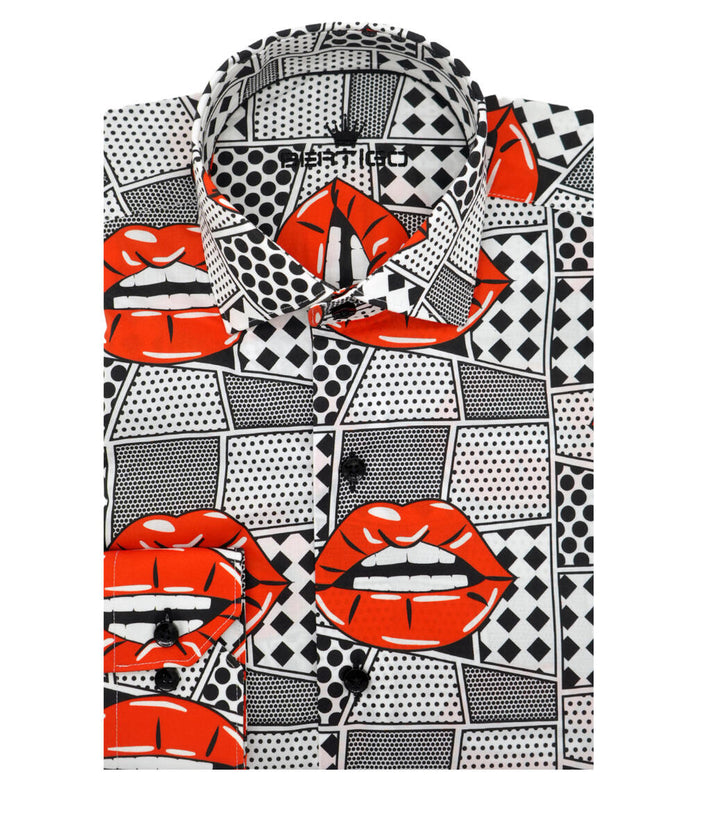 Bertigo Shirt | Comics-05 Comic Lips Art Print