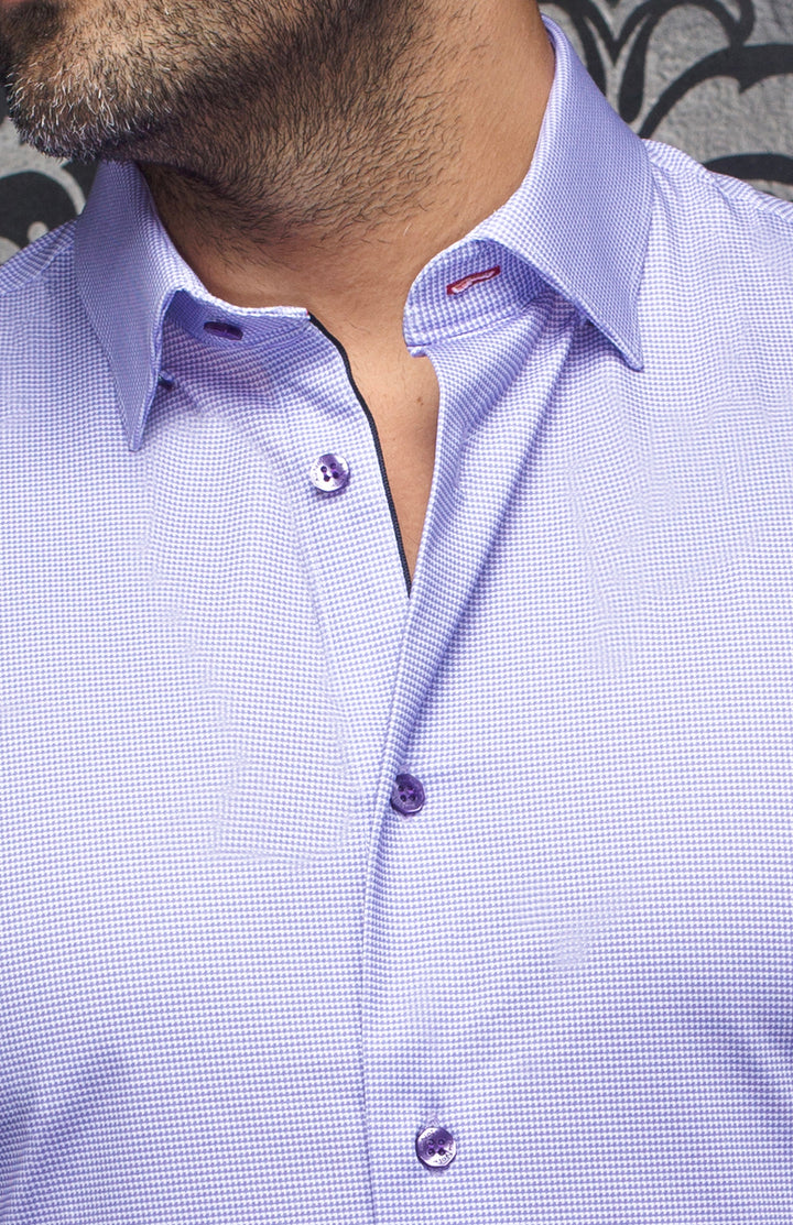 Au Noir Stretch Shirt | Alexander-PDP Lavender