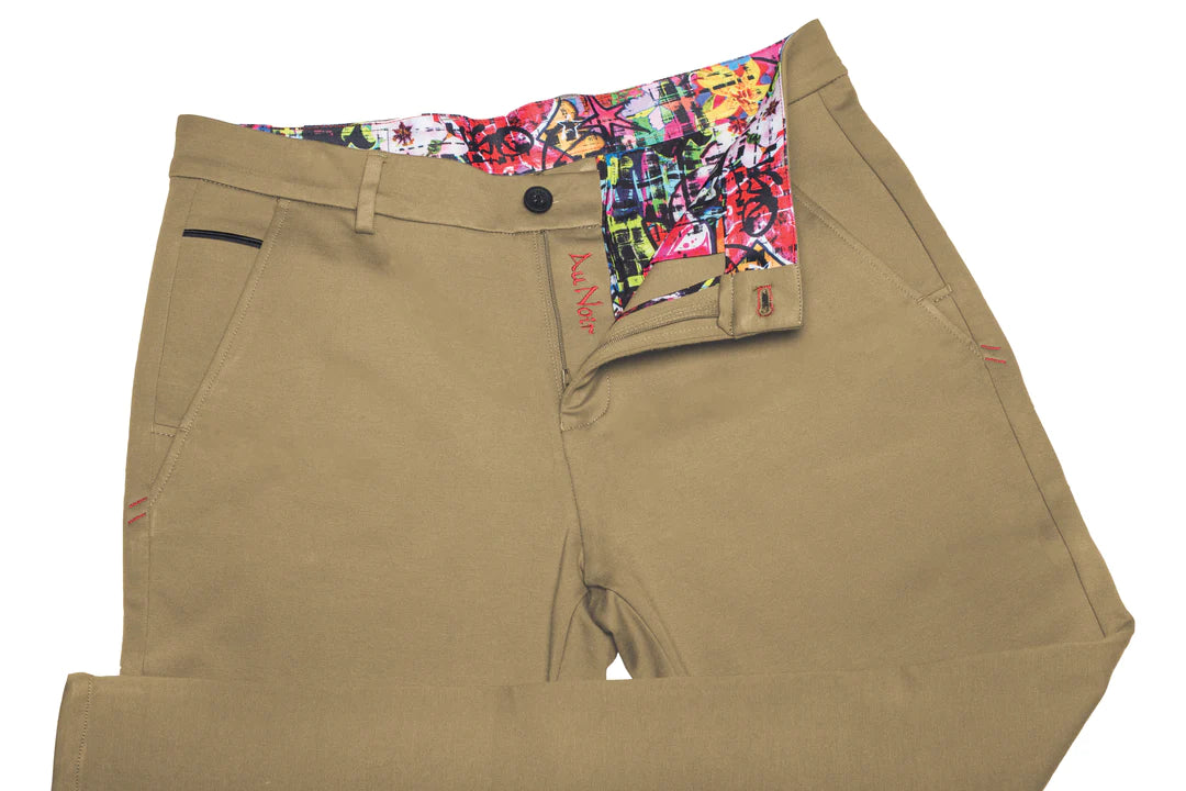 Au Noir Dressy Stretch Pant | Beretta Tan