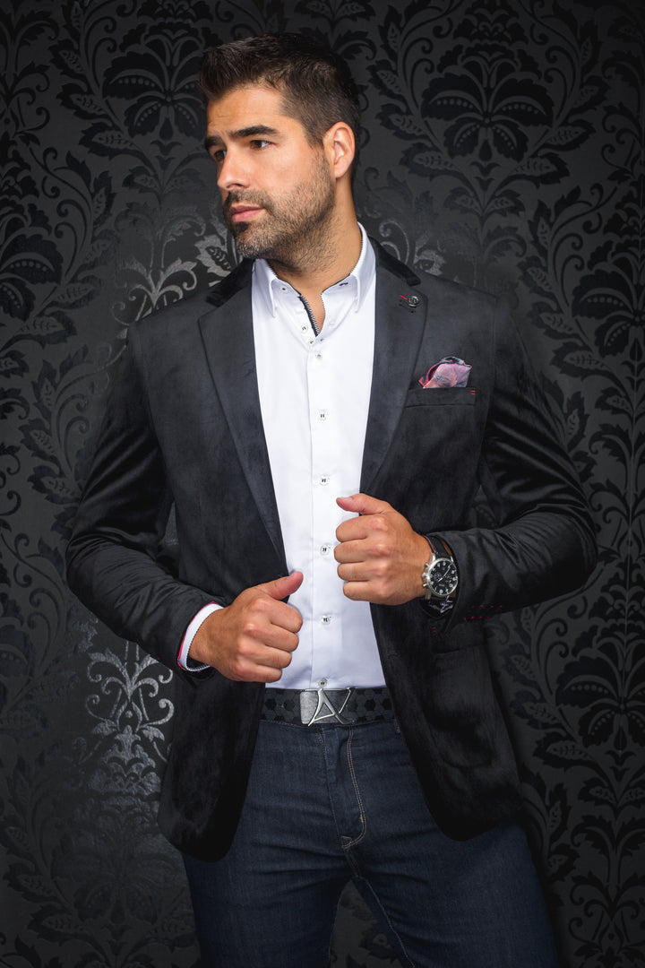 Au Noir Blazer | Bogart Black