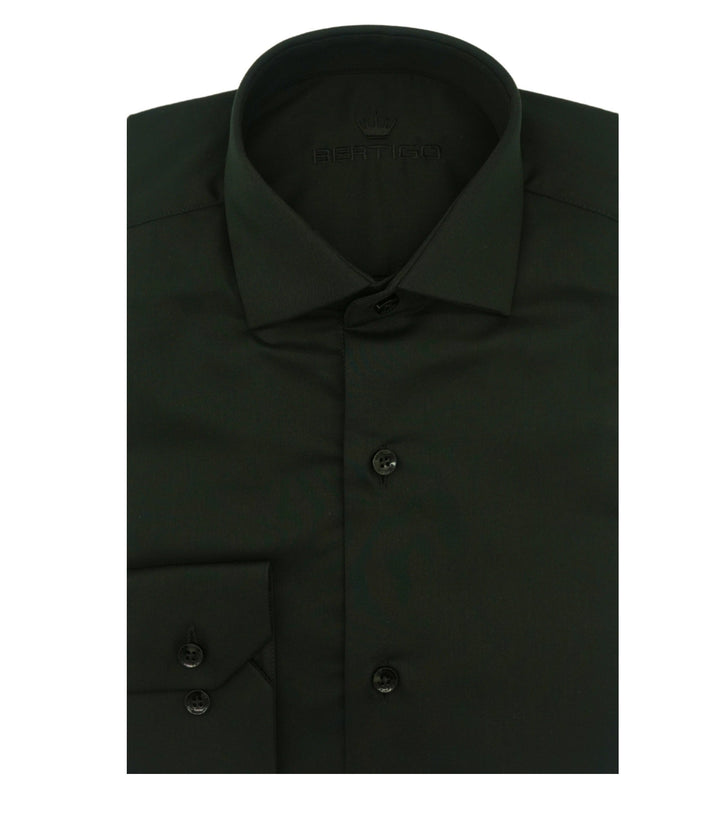 Bertigo Shirt | Cooper-18 Black Solid