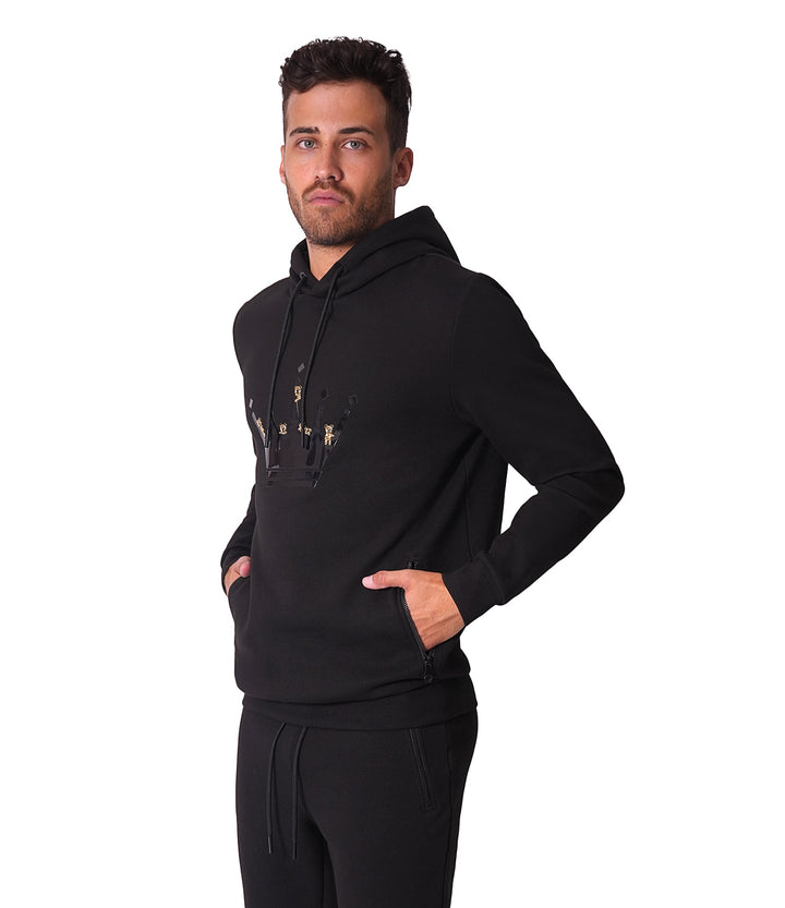 Bertigo Athletic Wear | Bilby Crown & Gold Teddy Hoodie