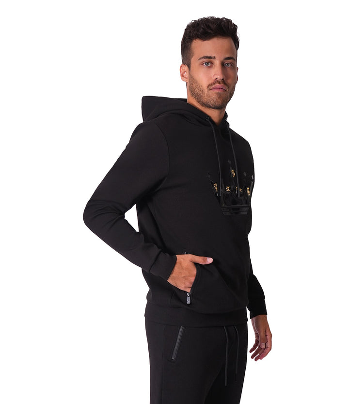 Bertigo Athletic Wear | Bilby Crown & Gold Teddy Hoodie