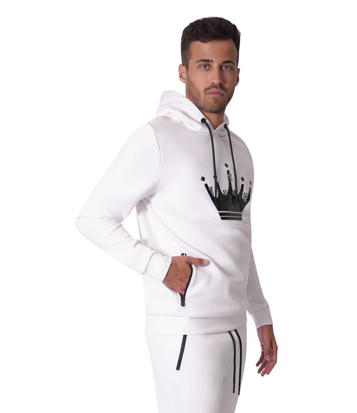 Bertigo Athletic Wear | Bilby Crown & Silver Teddy Hoodie