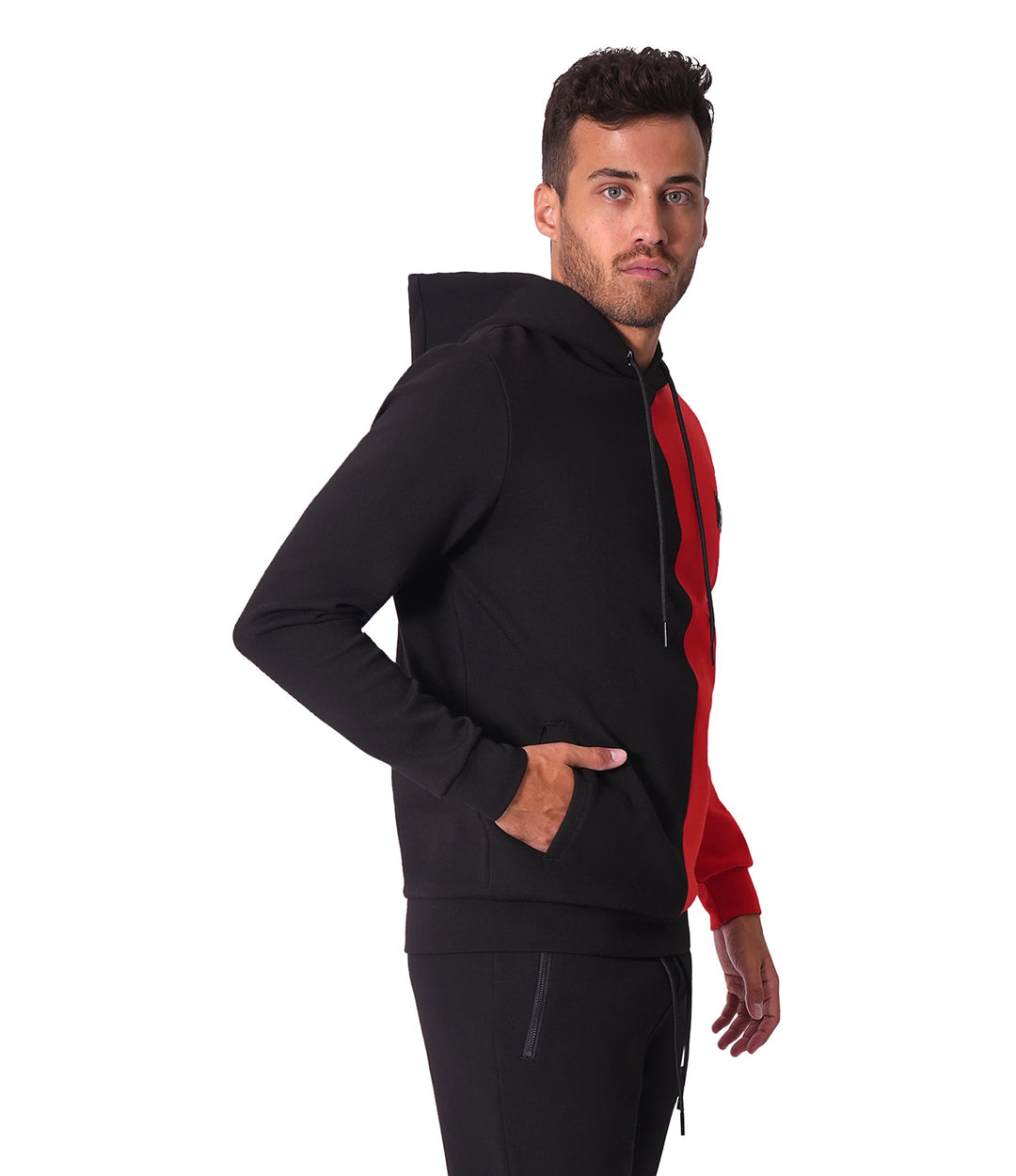 Bertigo Athletic Wear | Dragon Black & Red Hoodie