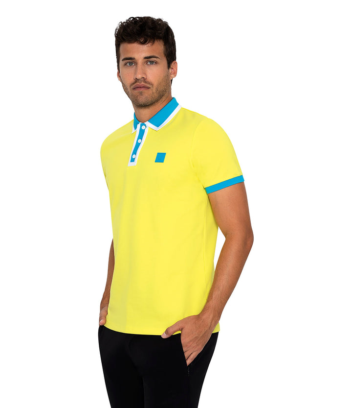 Bertigo Short-Sleeve Polos | DIJON YELLOW POLO