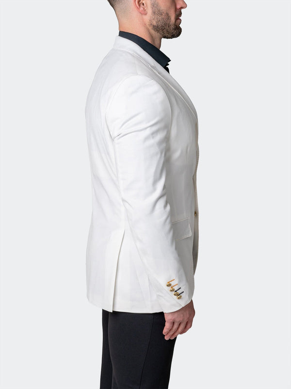 Maceoo Blazers.Maceo | Blazer Descartes Classic White