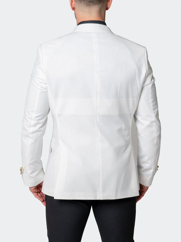 Maceoo Blazers.Maceo | Blazer Descartes Classic White