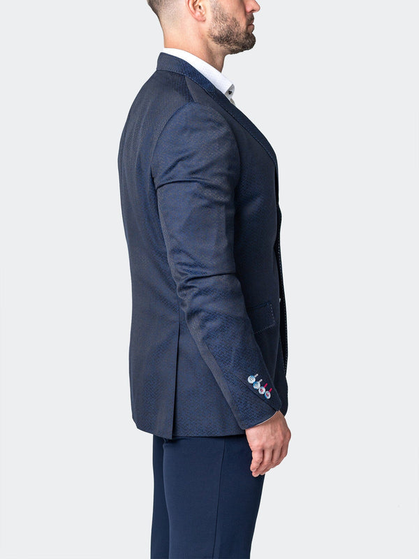 Maceoo Blazers.Maceo | Blazer Descartes Huli Blue