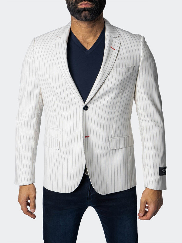 Maceoo Blazers.Maceo | Blazer Doublebreast Tulum White