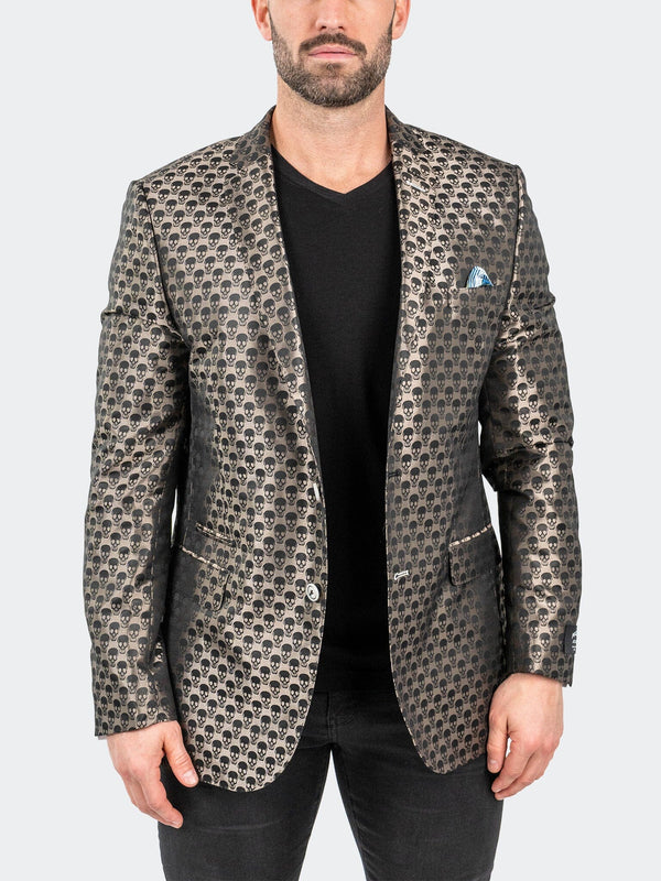 Maceoo Blazers.Maceo | Blazer SkullRepeat Brown