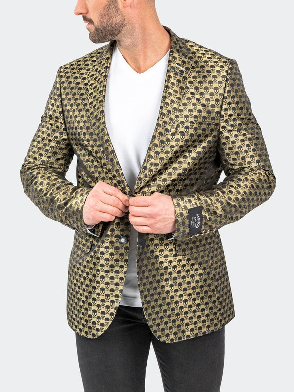 Maceoo Blazers.Maceo | Blazer SkullRepeat Green