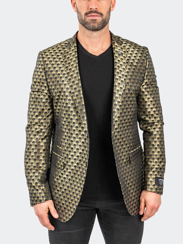 Maceoo Blazers.Maceo | Blazer SkullRepeat Green