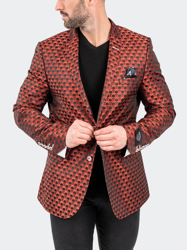 Maceoo Blazers.Maceo | Blazer SkullRepeat Orange