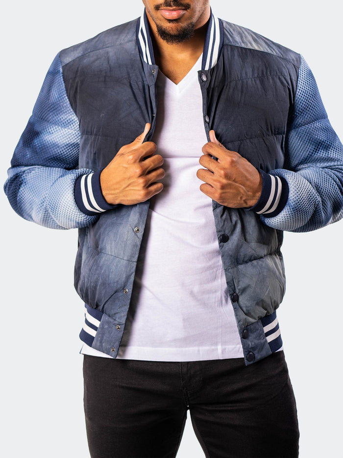 Maceoo Jacket | Bomber OceanSky Blue