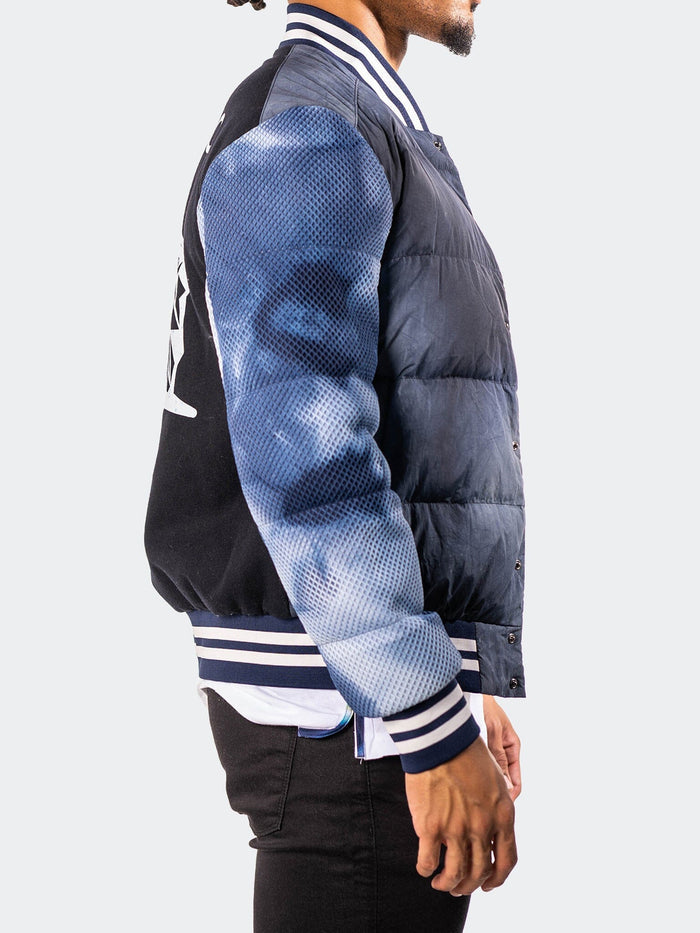 Maceoo Jacket | Bomber OceanSky Blue