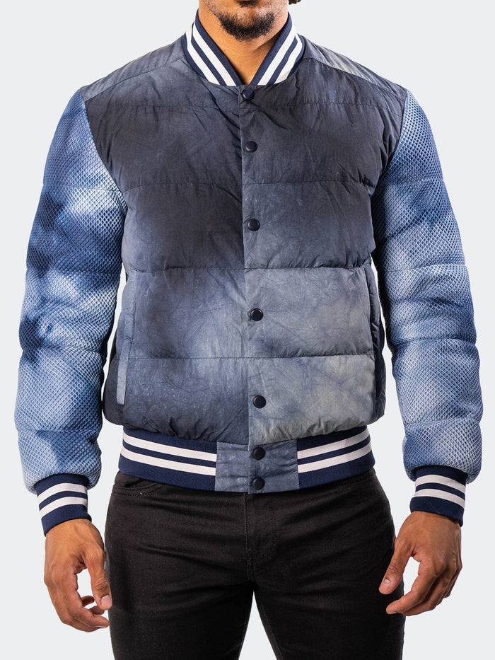 Maceoo Jacket | Bomber OceanSky Blue