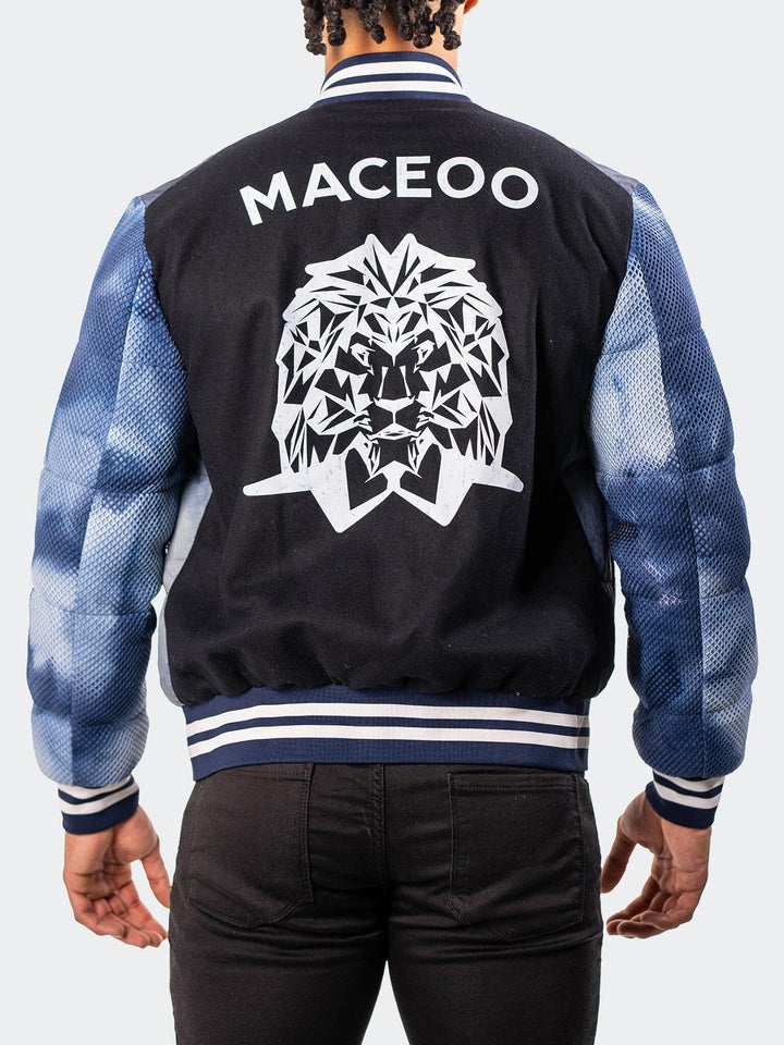 Maceoo Jacket | Bomber OceanSky Blue