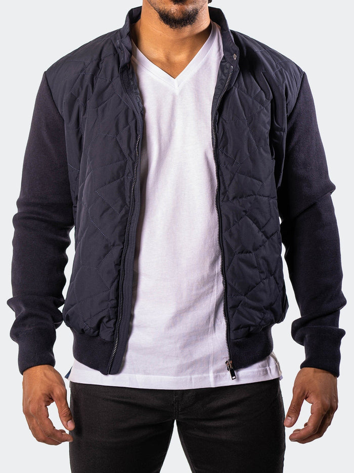 Maceoo Jacket |Bomber Space Navy