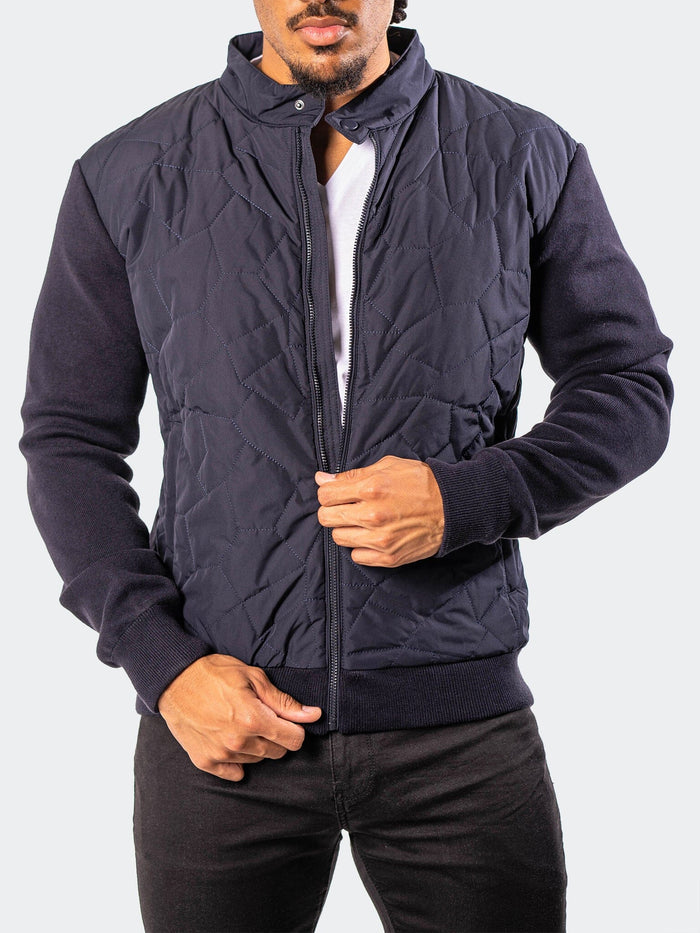 Maceoo Jacket |Bomber Space Navy