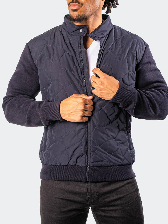 Maceoo Jacket |Bomber Space Navy