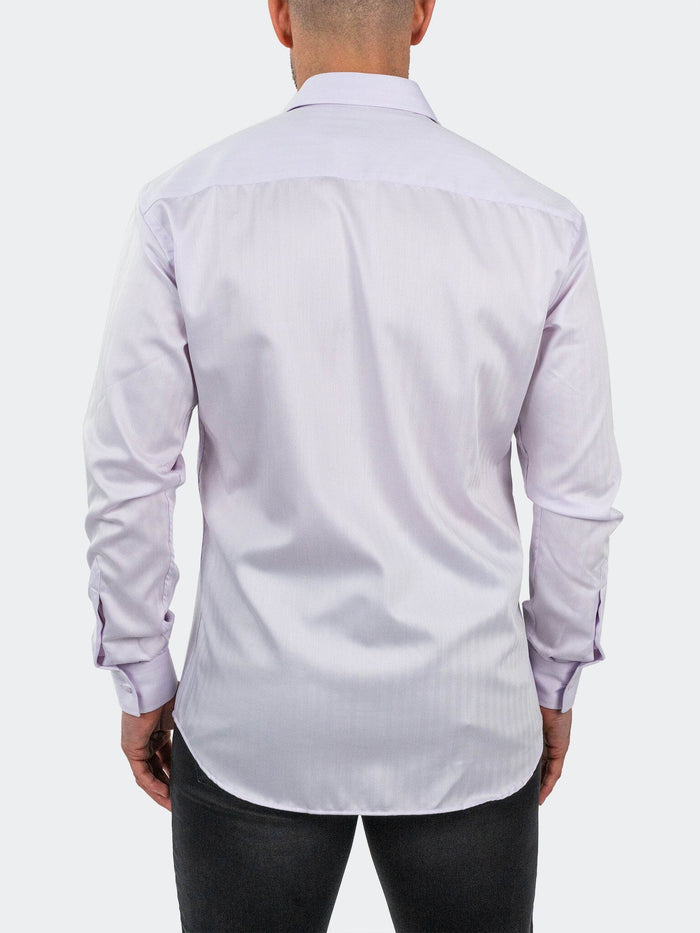 Maceoo Stretch Shirt | Classci Sheer Lilac