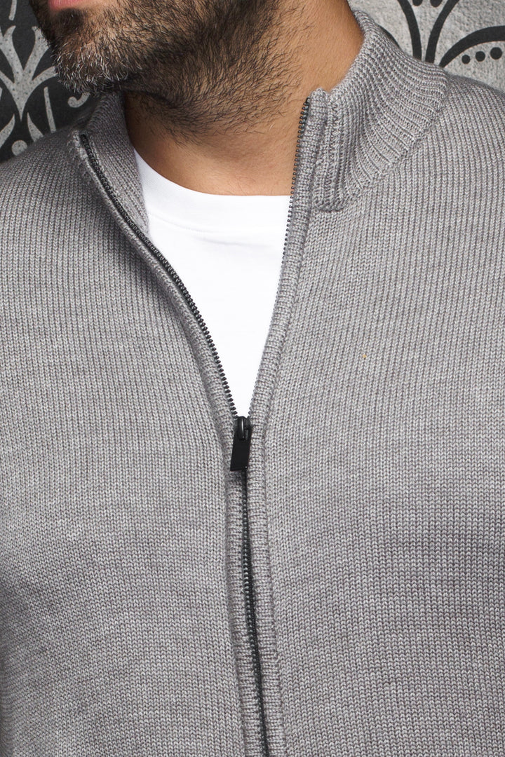 Au Noir® Sweaters | Esteban Med Grey