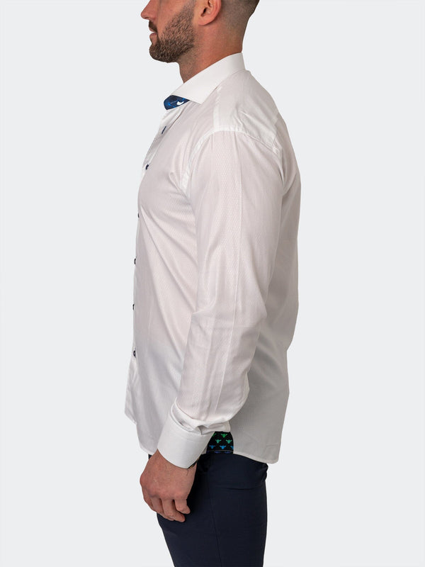 Maceoo Stretch Shirt | Einstein Gem White