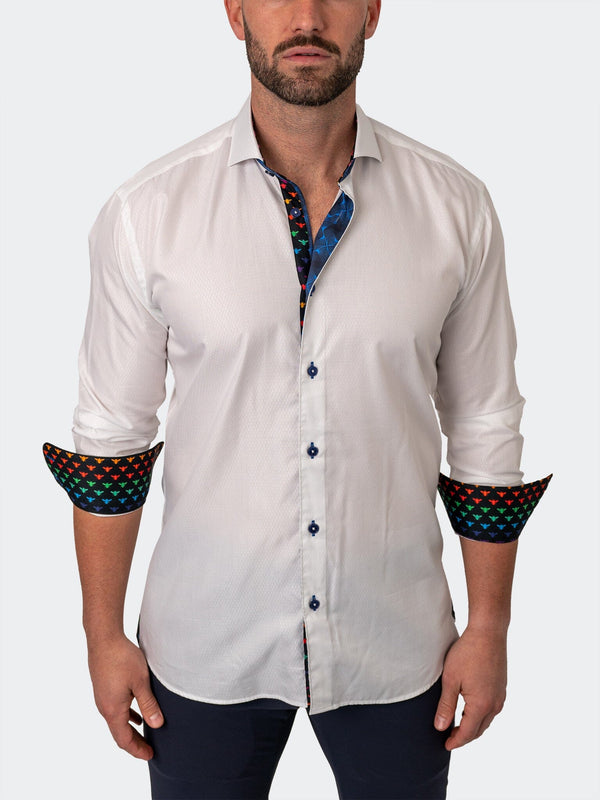 Maceoo Stretch Shirt | Einstein Gem White