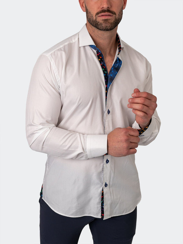 Maceoo Stretch Shirt | Einstein Gem White