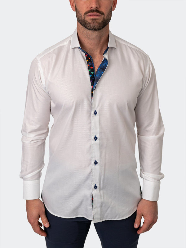 Maceoo Stretch Shirt | Einstein Gem White