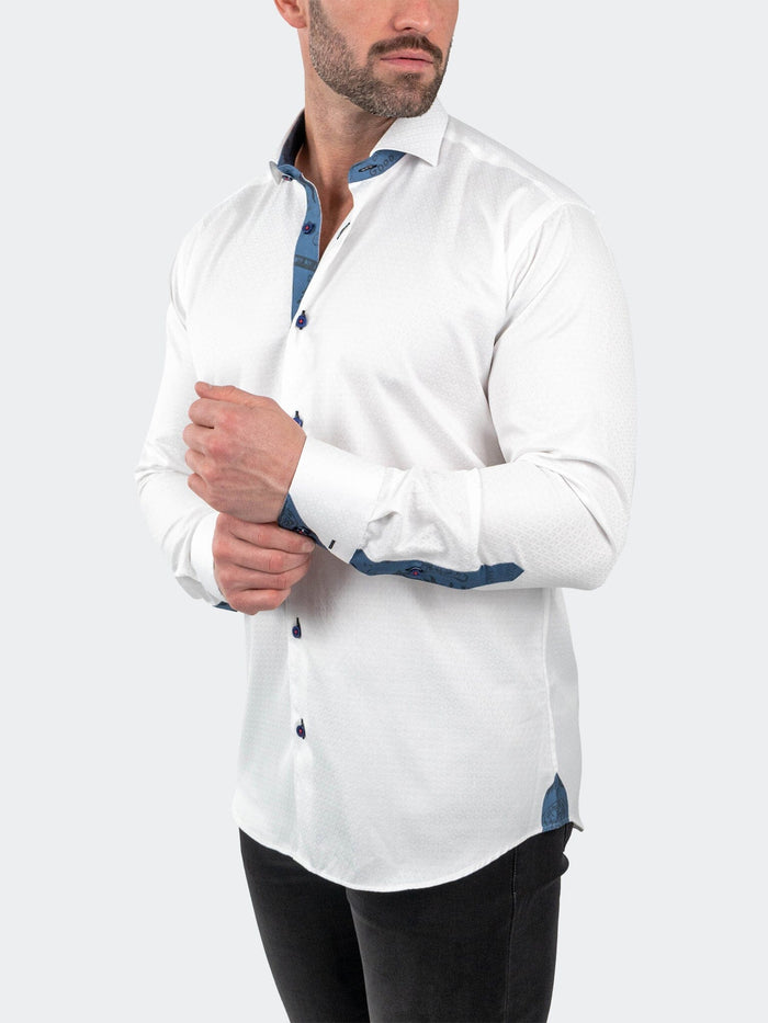 Maceoo Stretch Shirt | Einstein Jacqcoquillage White