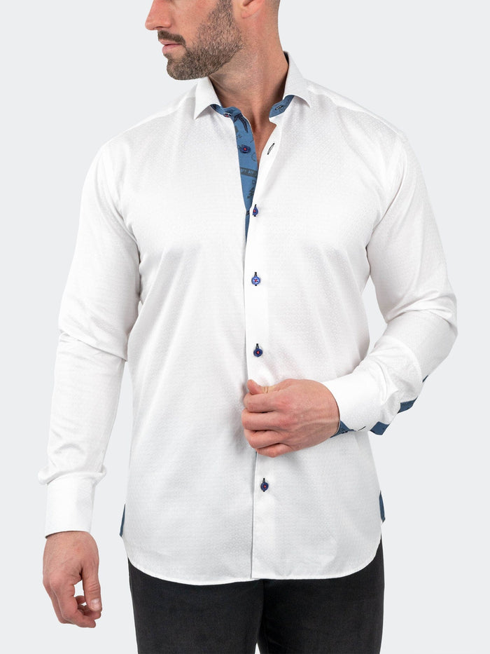 Maceoo Stretch Shirt | Einstein Jacqcoquillage White