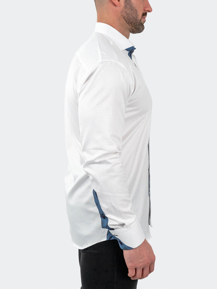 Maceoo Stretch Shirt | Einstein Jacqcoquillage White