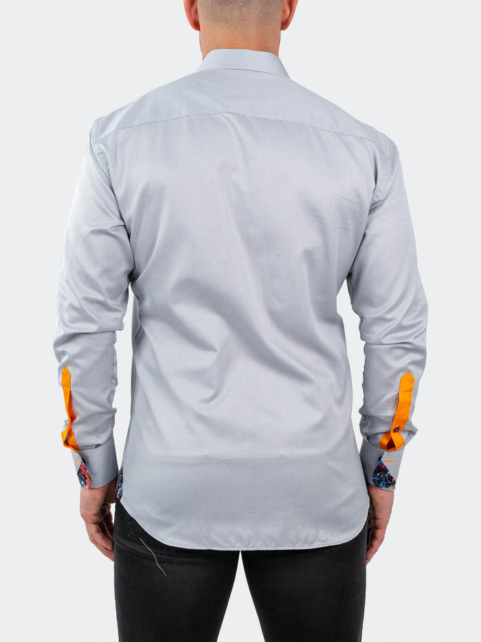 Maceoo Stretch Shirt | Einstein JacqSlate Grey