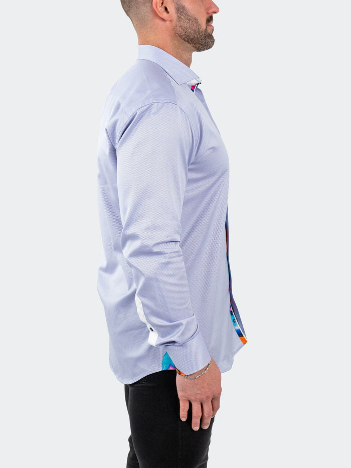 Maceoo Stretch Shirt | Einstein JacqSlate Purple