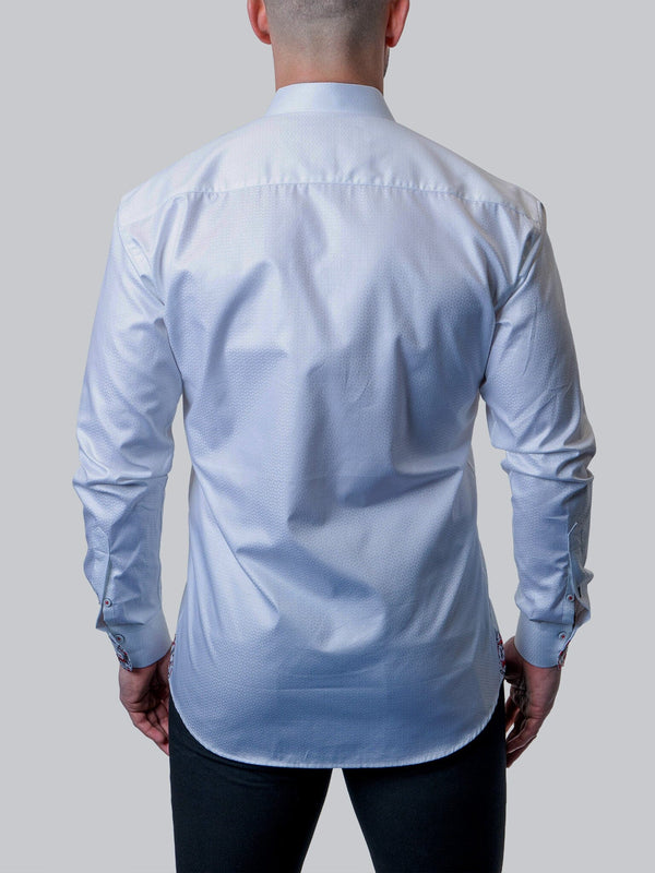 Maceoo Stretch Shirt | Einstein Shimmer White