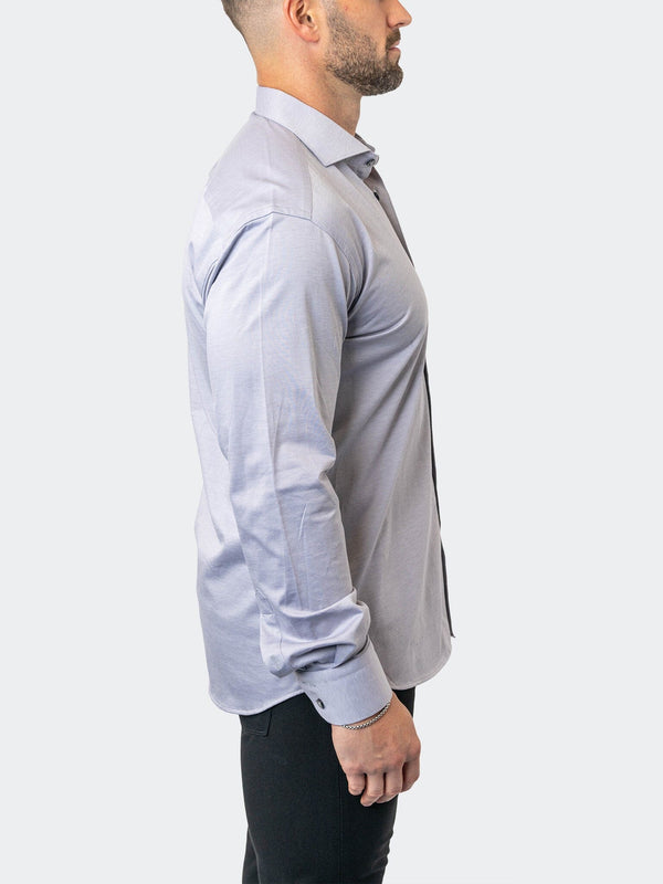 Maceoo Stretch Shirt | Einstein StretchStone08 Grey