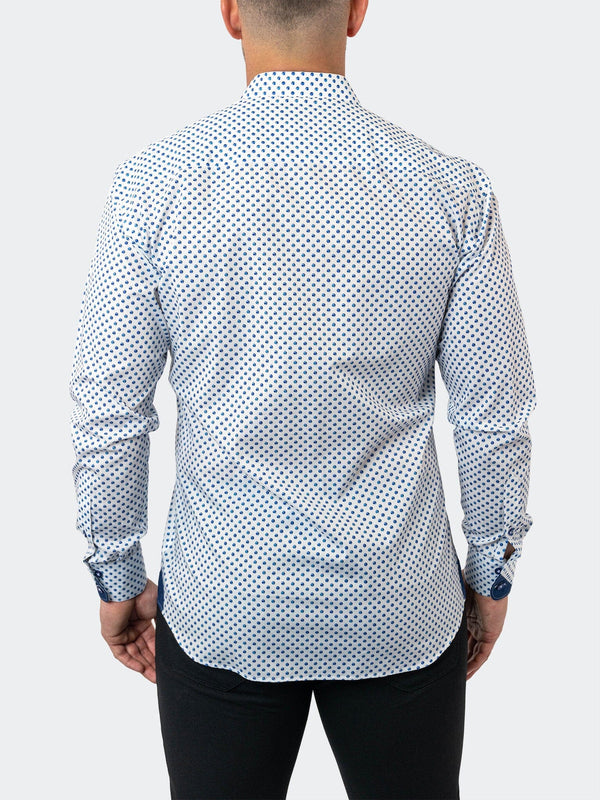 Maceoo Stretch Shirt | Einstein StretchMarbles87 White