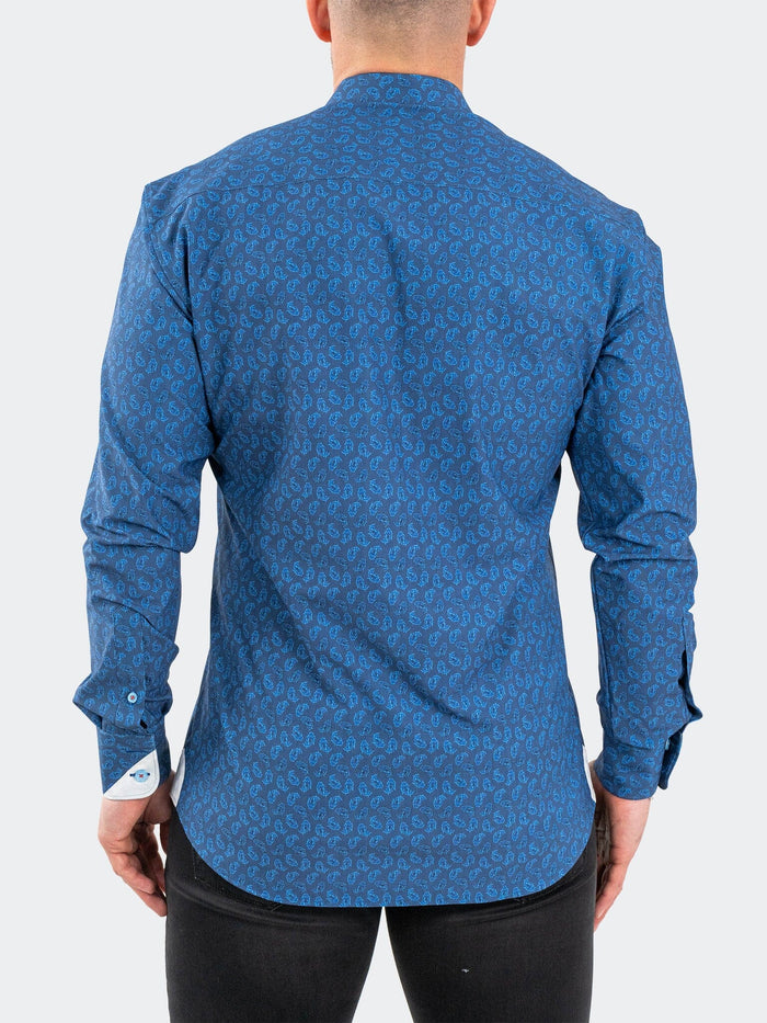 Maceoo Stretch Shirt | Einstein StretchOceanicBlue