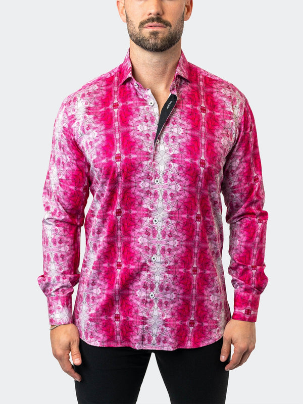 Maceoo Stretch Shirt | Einstein Tahitian Pink