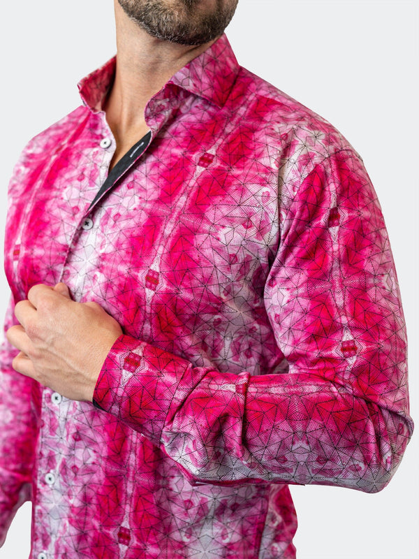 Maceoo Stretch Shirt | Einstein Tahitian Pink