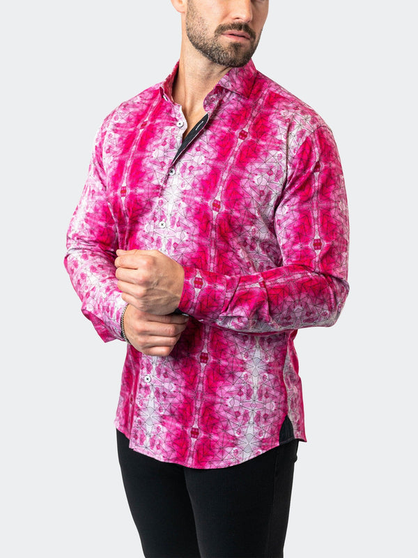 Maceoo Stretch Shirt | Einstein Tahitian Pink