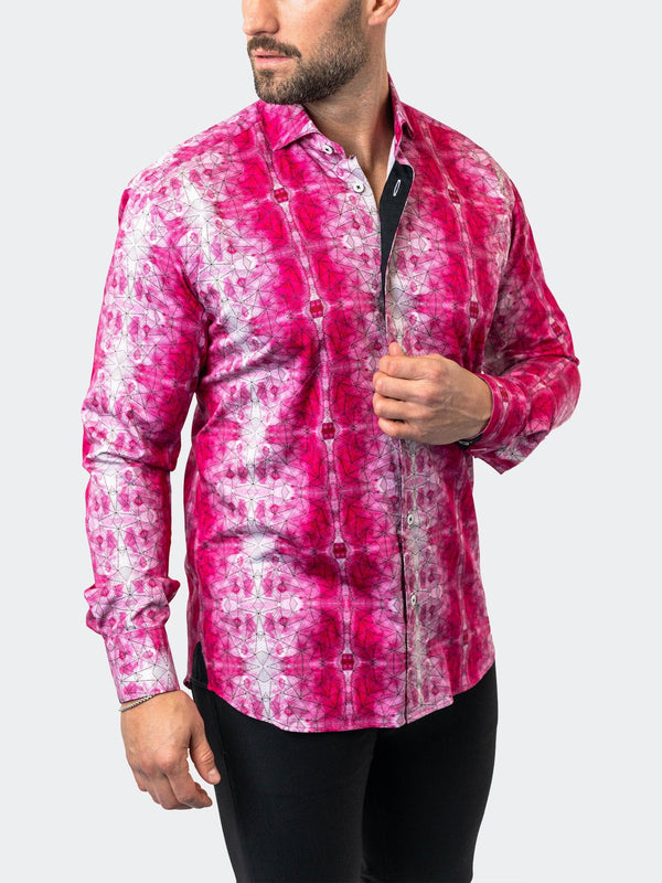 Maceoo Stretch Shirt | Einstein Tahitian Pink