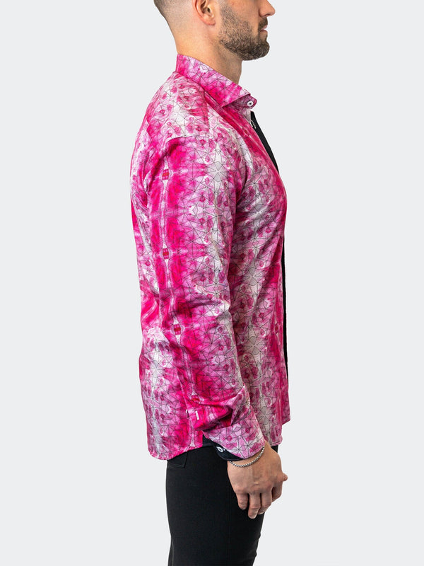 Maceoo Stretch Shirt | Einstein Tahitian Pink