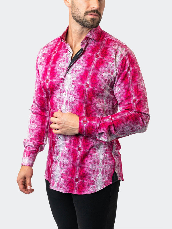 Maceoo Stretch Shirt | Einstein Tahitian Pink