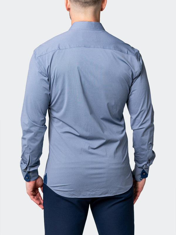 Maceoo Stretch Shirt | Einstein Yoli Blue