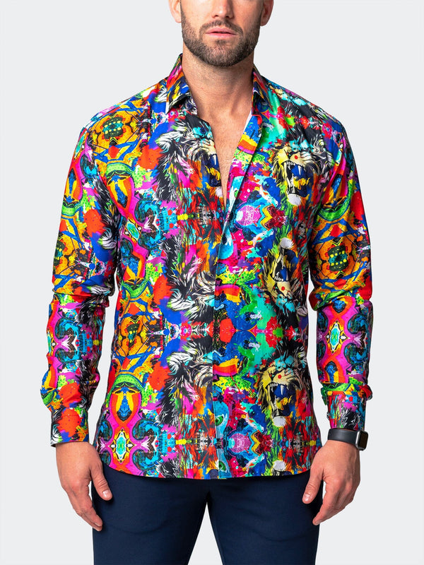 Maceoo Stretch Shirt | Fibonacci AcidRoar Multi