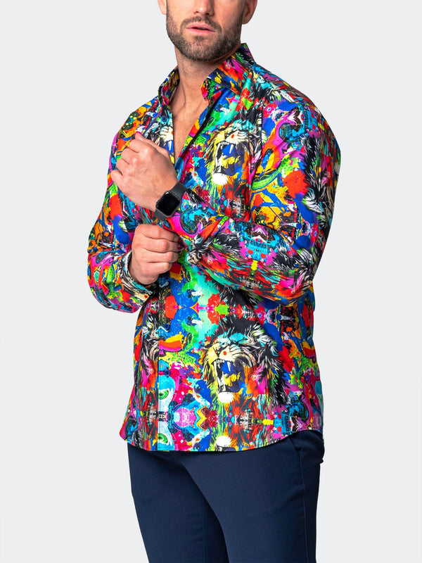 Maceoo Stretch Shirt | Fibonacci AcidRoar Multi