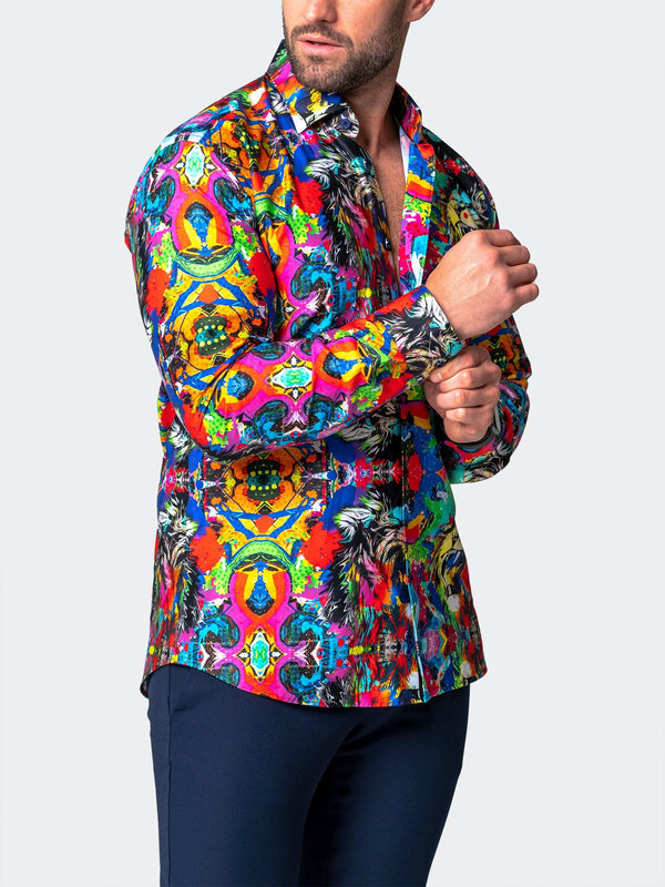 Maceoo Stretch Shirt | Fibonacci AcidRoar Multi